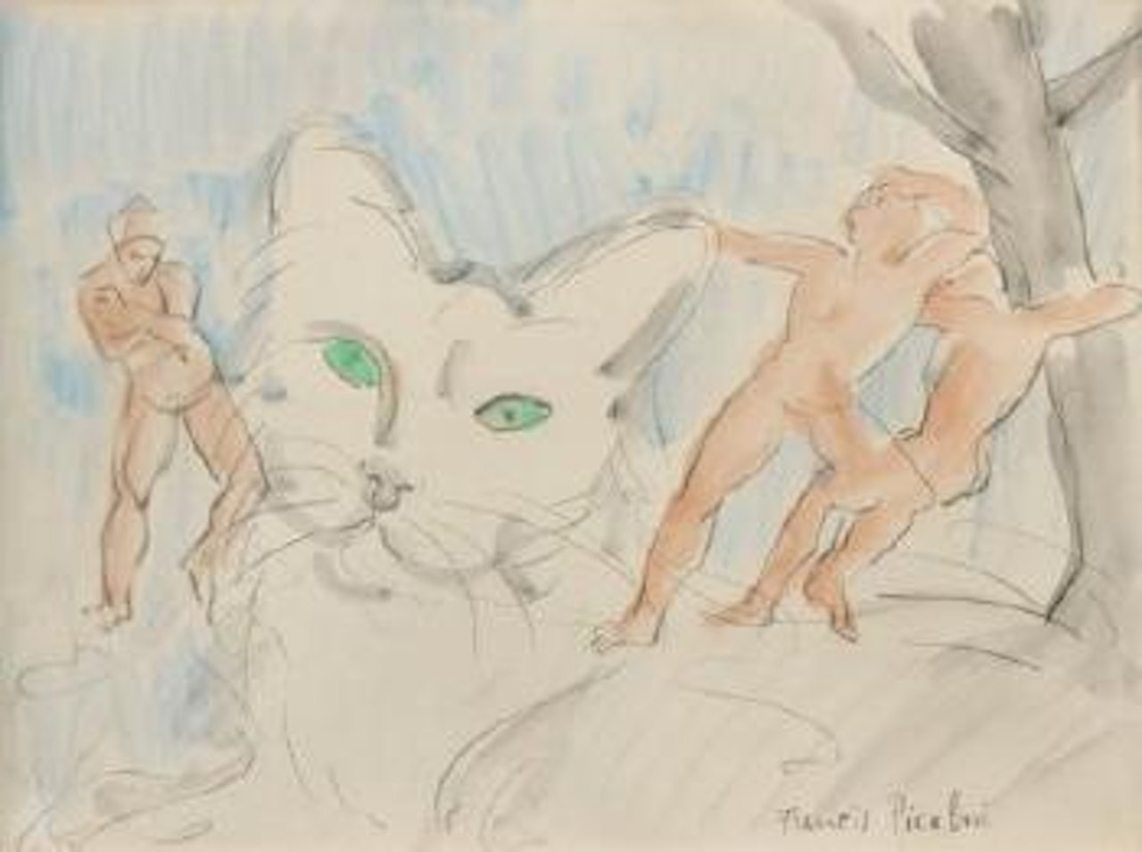 Beau chat by Francis Picabia