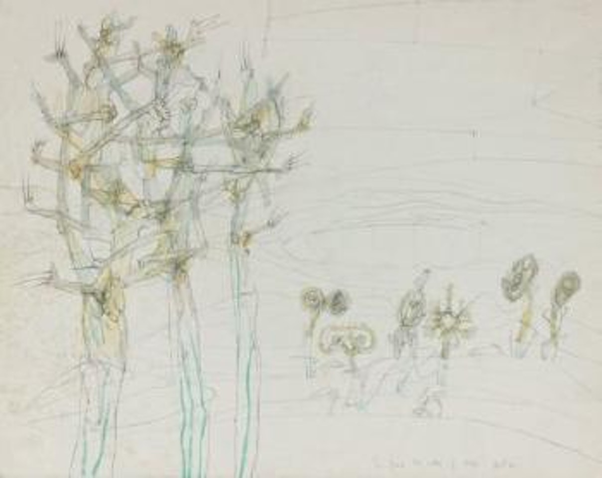 I find the color of each pistou by Roberto Matta
