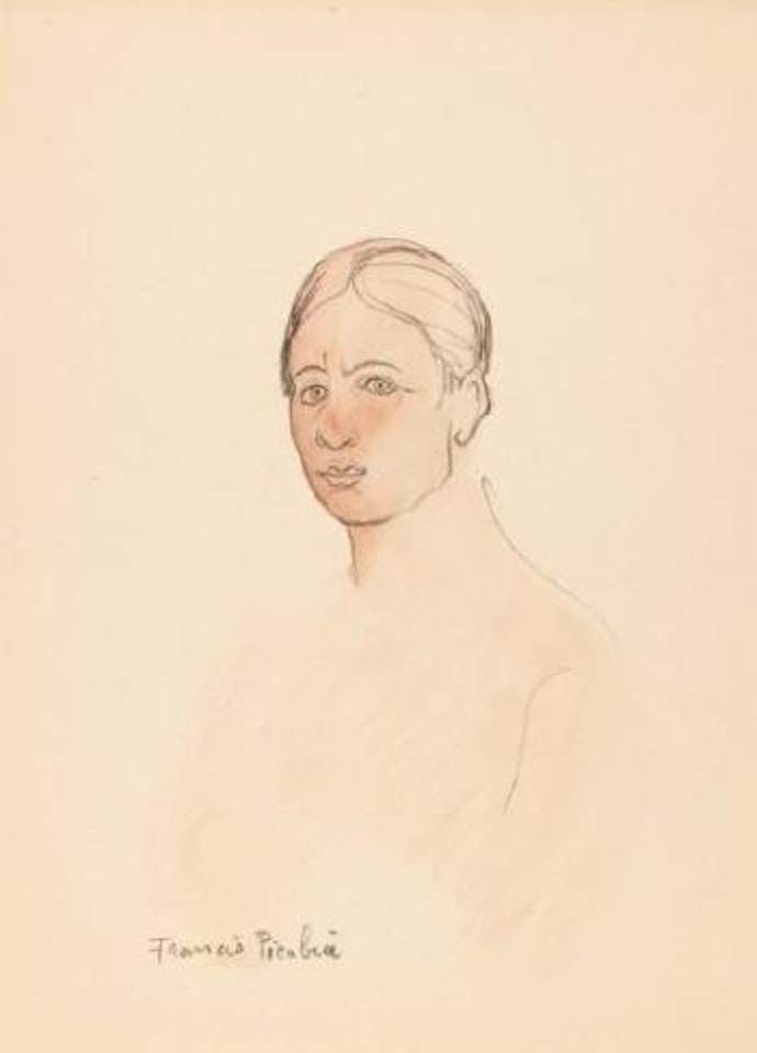 Tête de jeune femme by Francis Picabia
