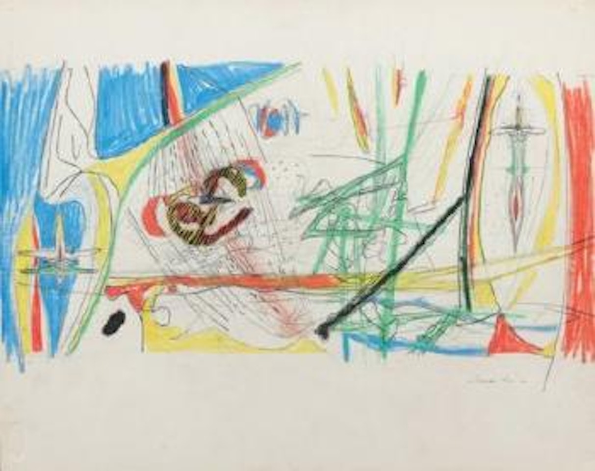 Summer rain by Roberto Matta