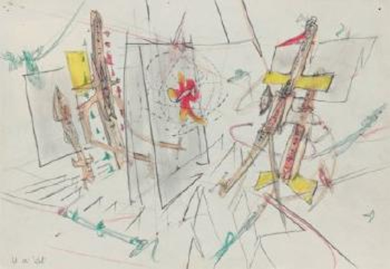 Le cri Stal by Roberto Matta