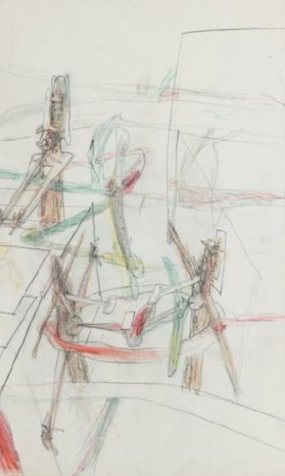 Composition fantastique by Roberto Matta