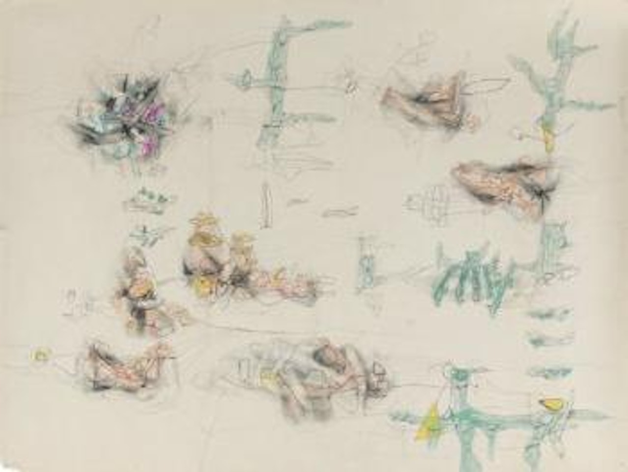 Composition by Roberto Matta