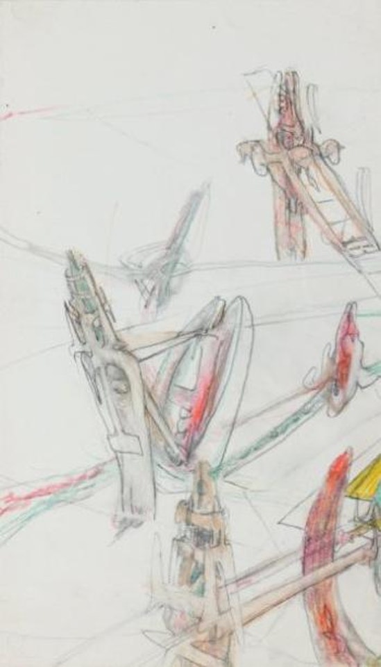 Composition fantastique by Roberto Matta