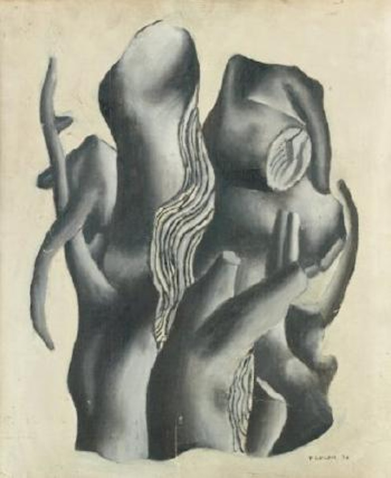 Troncs d'arbre by Fernand Leger