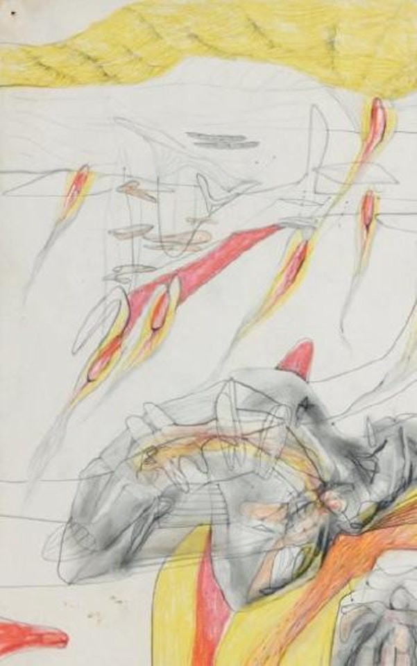Composition surréaliste by Roberto Matta