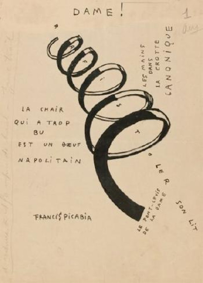 Dame! by Francis Picabia