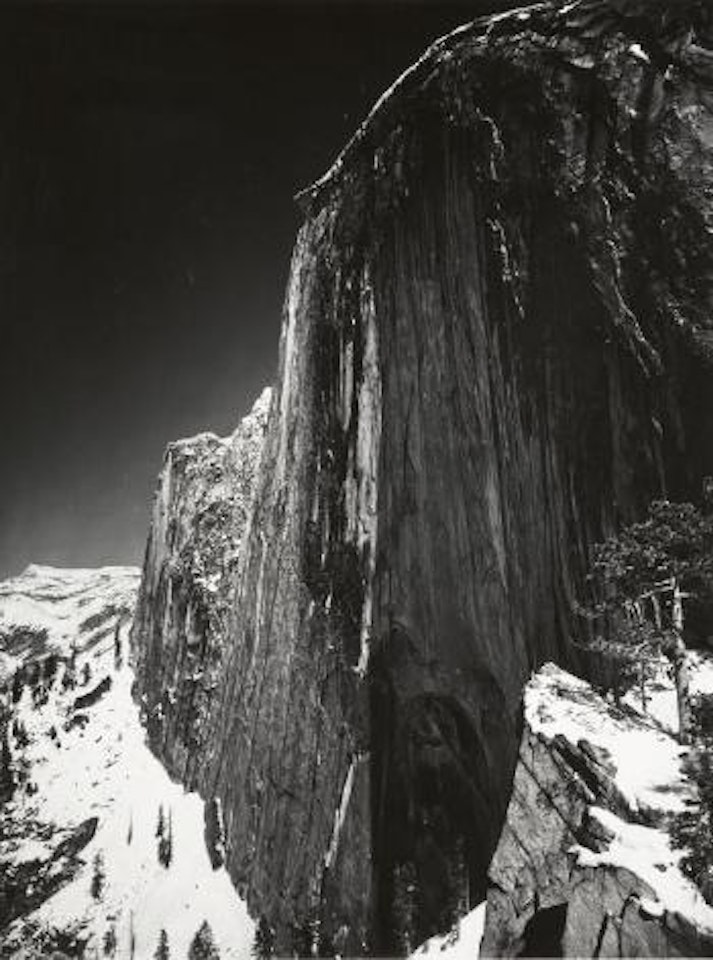 Monolith, the Face of Half-Dome, Yosemite National Park, California by Ansel Adams