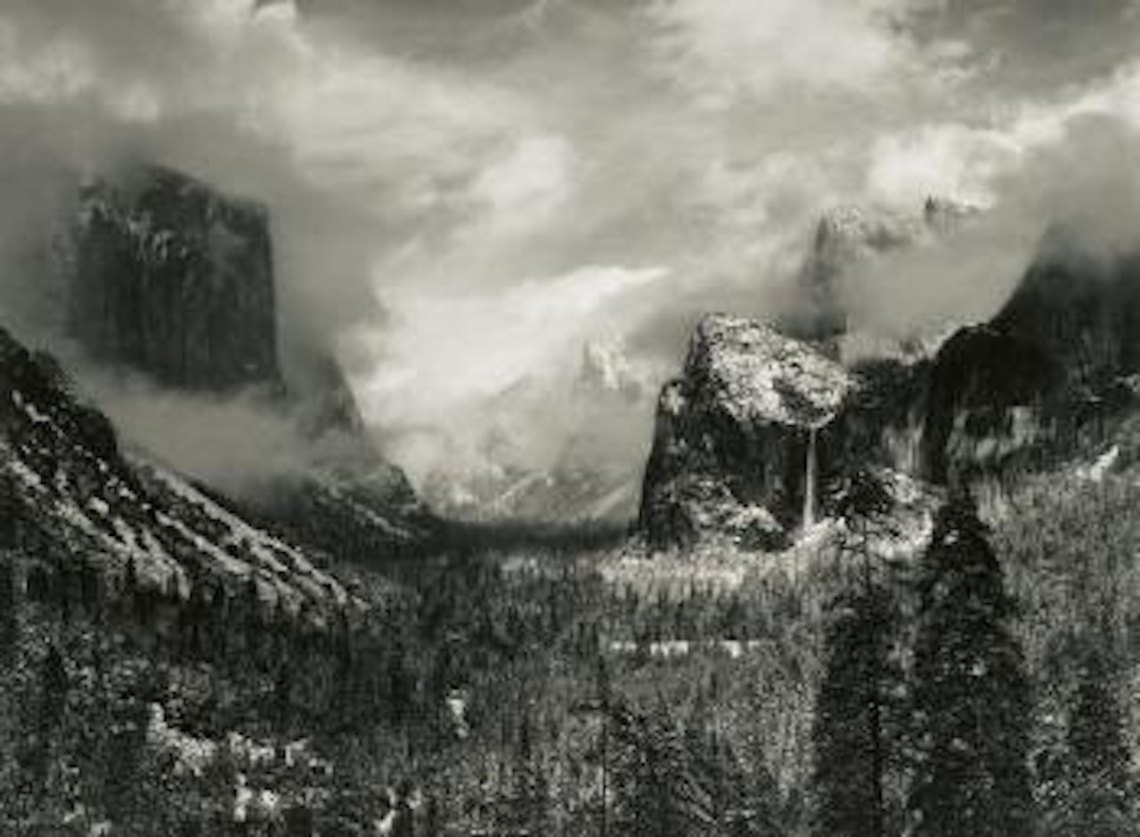 Clearing Winter Storm, Yosemite Valley by Ansel Adams