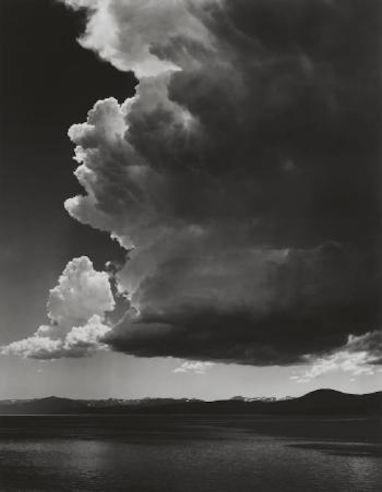Thundercloud, Lake Tahoe by Ansel Adams