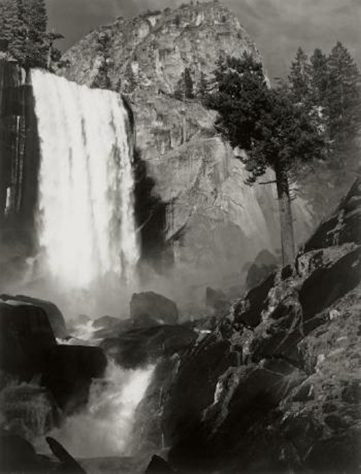 Vernal Fall, Yosemite Valley by Ansel Adams
