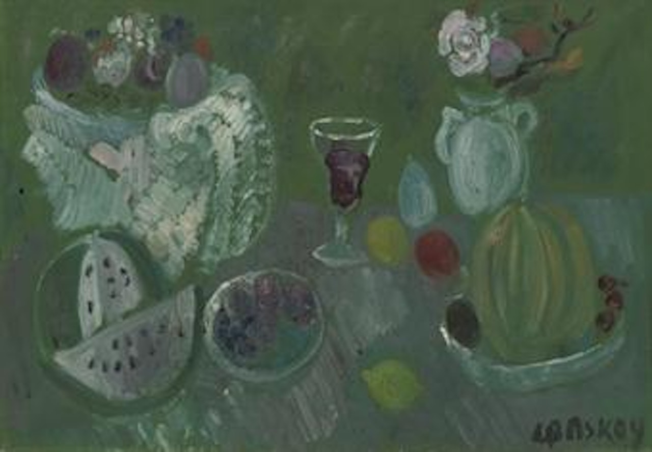 Nature morte au melon by André Lanskoy