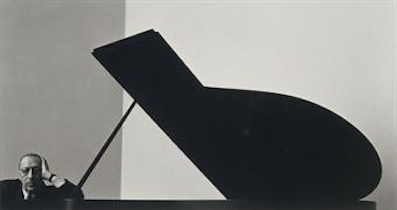 Igor Stravinsky, NYC by Arnold Newman