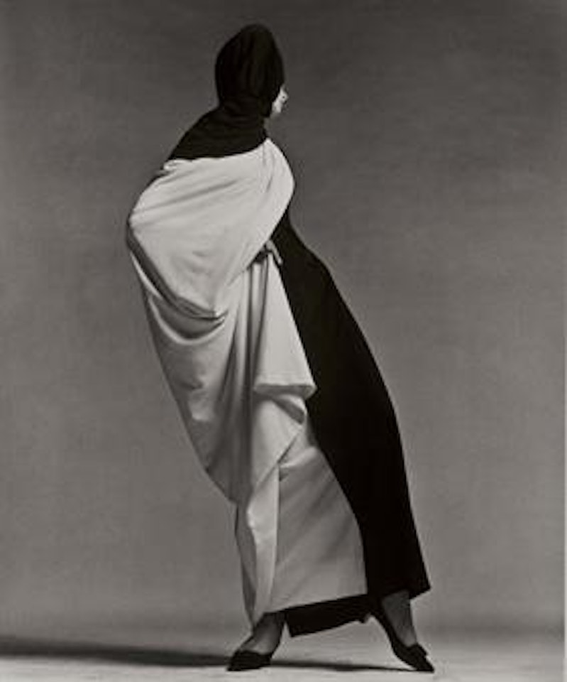Jean Shrimpton, Toga by Forquet, Paris Studio, August 1965 by Richard Avedon