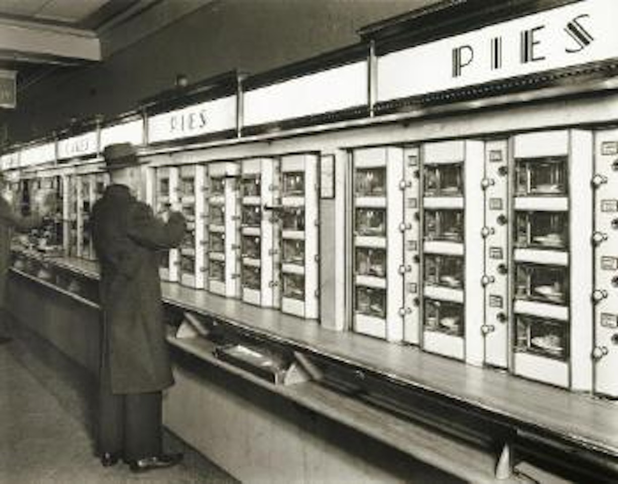 Automat, 977 Eighth Avenue, New York by Berenice Abbott