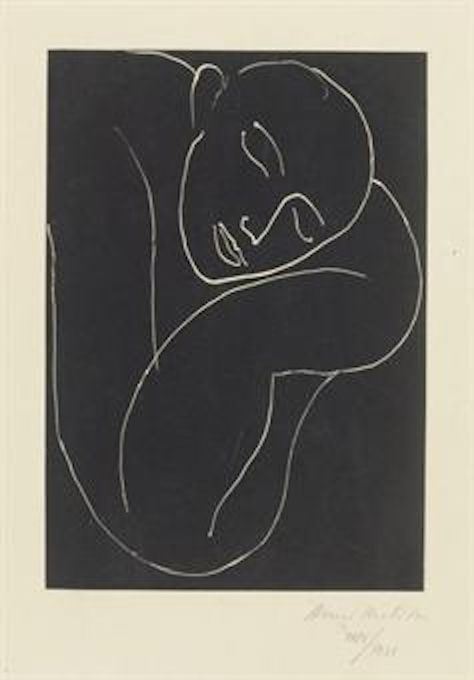 L'Homme endormi (D. 771) by Henri Matisse