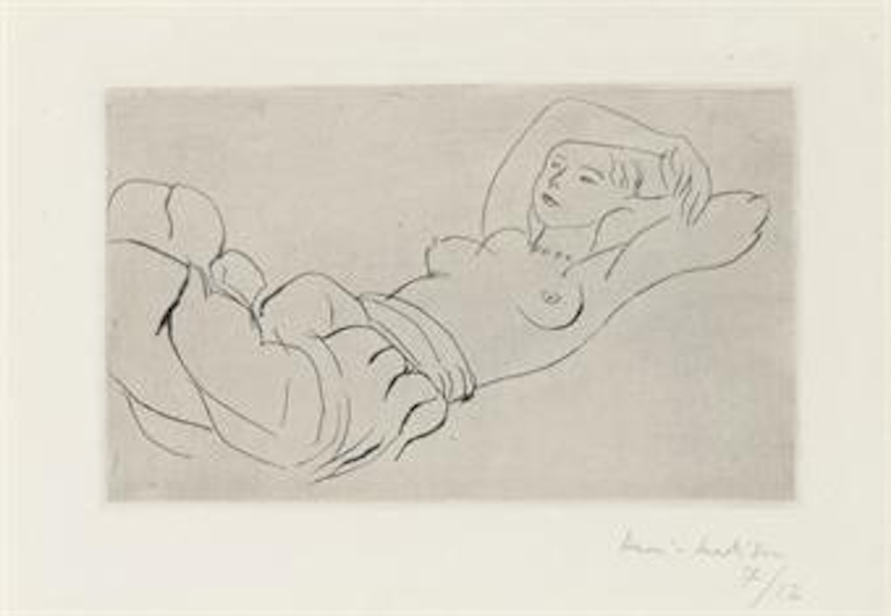Odalisque couchée (D. 109) by Henri Matisse