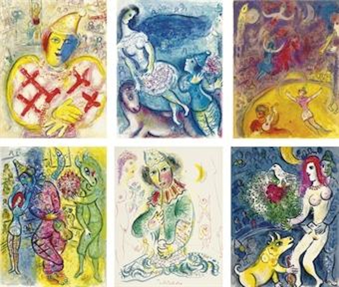 Cirque, Tériade Editeur, Paris (M. 490-527; C. books 68) by Marc Chagall
