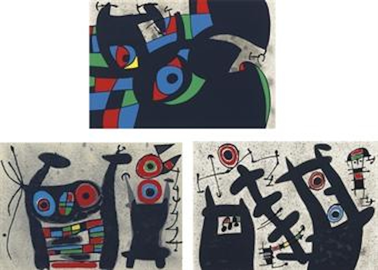 Joan Miró, Le lézard aux plumes d'or, L. Broder, Paris (M. 789-828; C. books 148) by Joan Miró