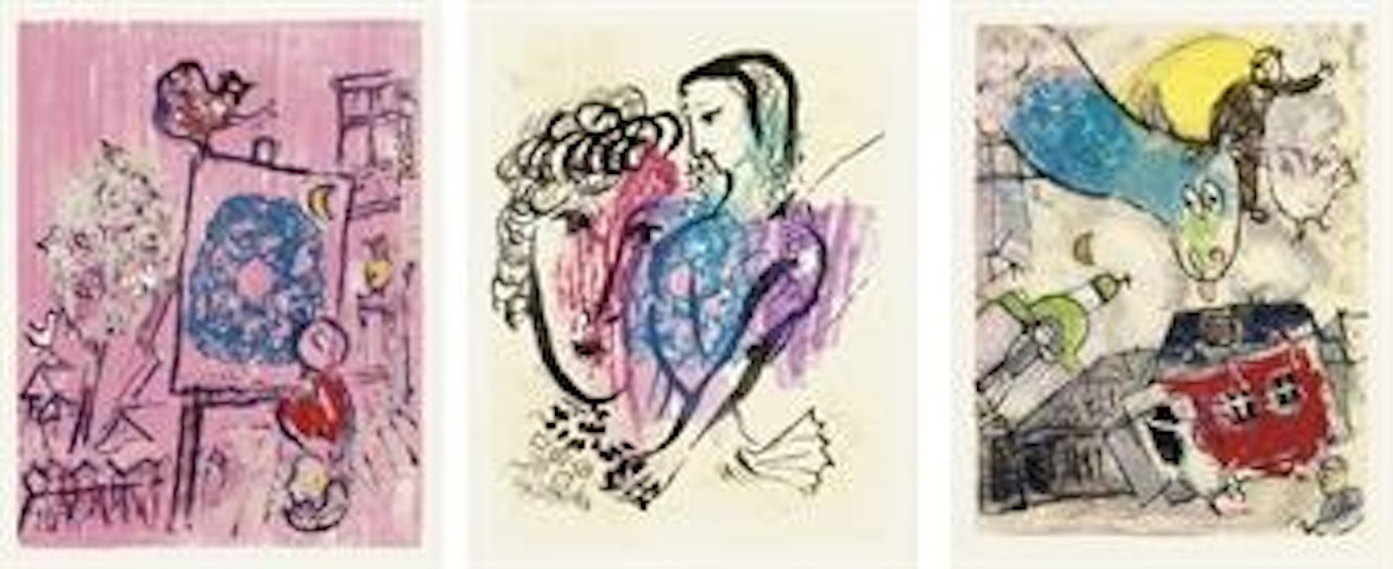 Poèmes, Cramer Editeur, Geneva (C. books 74) by Marc Chagall