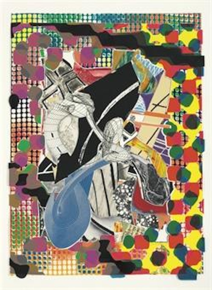 The Affidavit, from Moby Dick Deckle Edges by Frank Stella