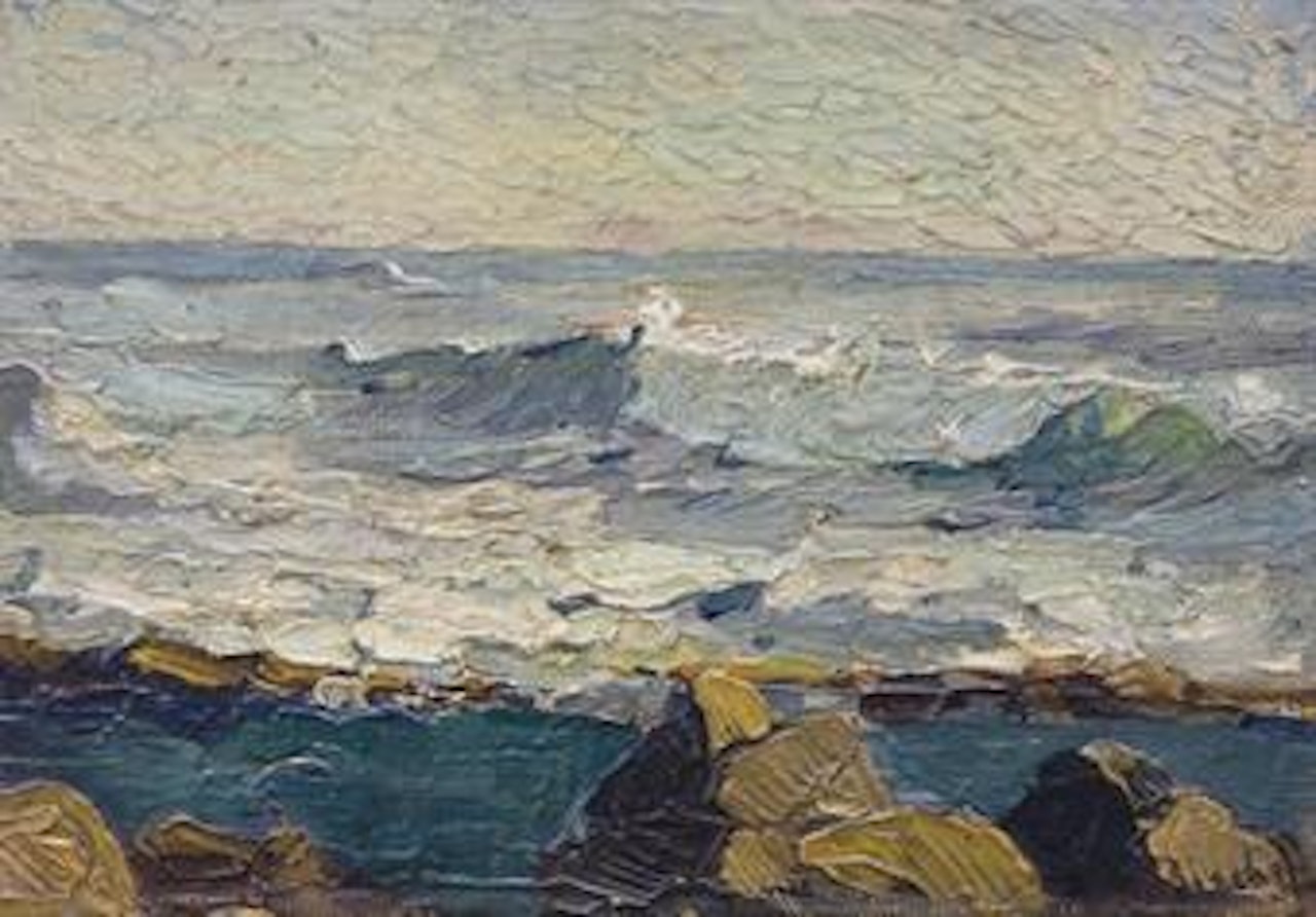 Ocean Waves by Franz A Bischoff