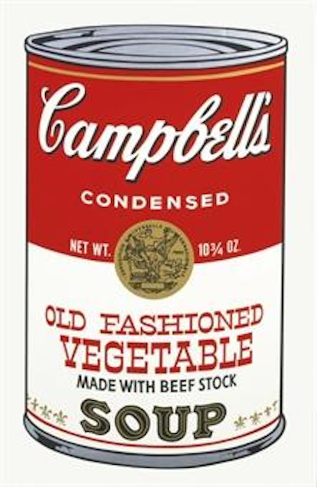 Old Fashioned Vegetable, from Campbell's Soup II (F. & S. 54) by Andy Warhol