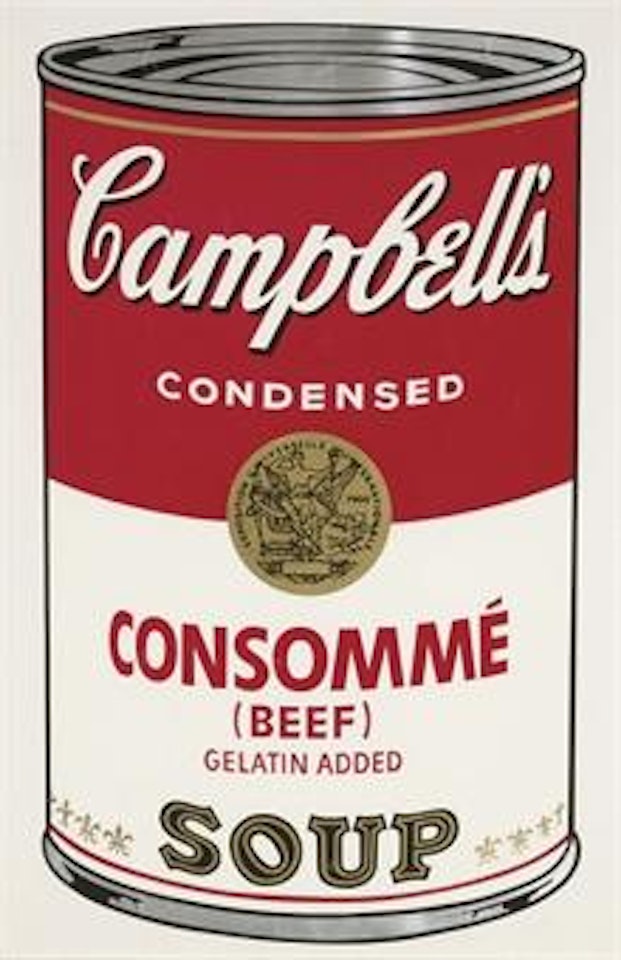 Consommé, from Campbell's Soup I (F. & S. 52) by Andy Warhol