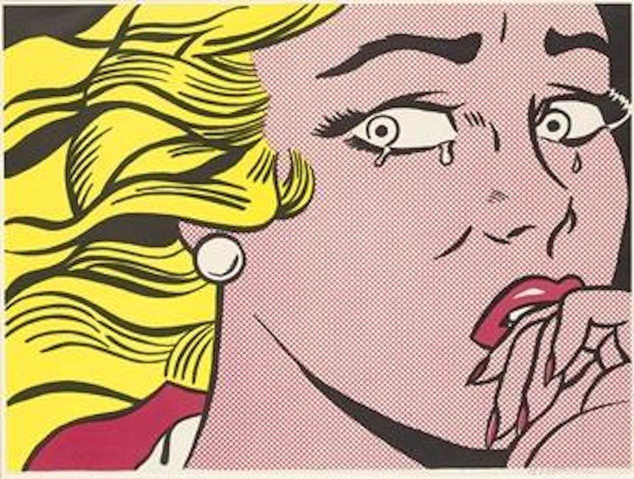 Crying Girl (Corlett II.1) by Roy Lichtenstein