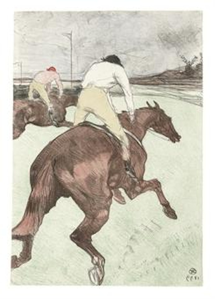 Le jockey (D. 279; W. 308; Adr. 345) by Henri de Toulouse-Lautrec