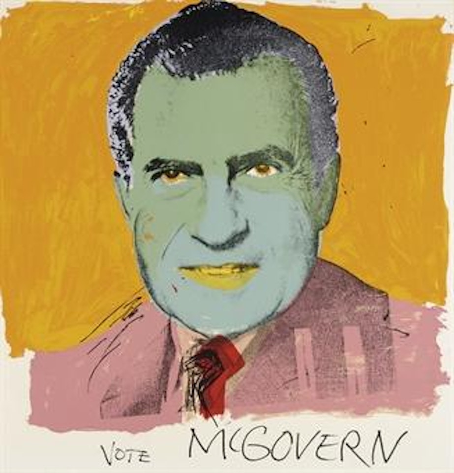 Vote McGovern (F. & S. 84) by Andy Warhol