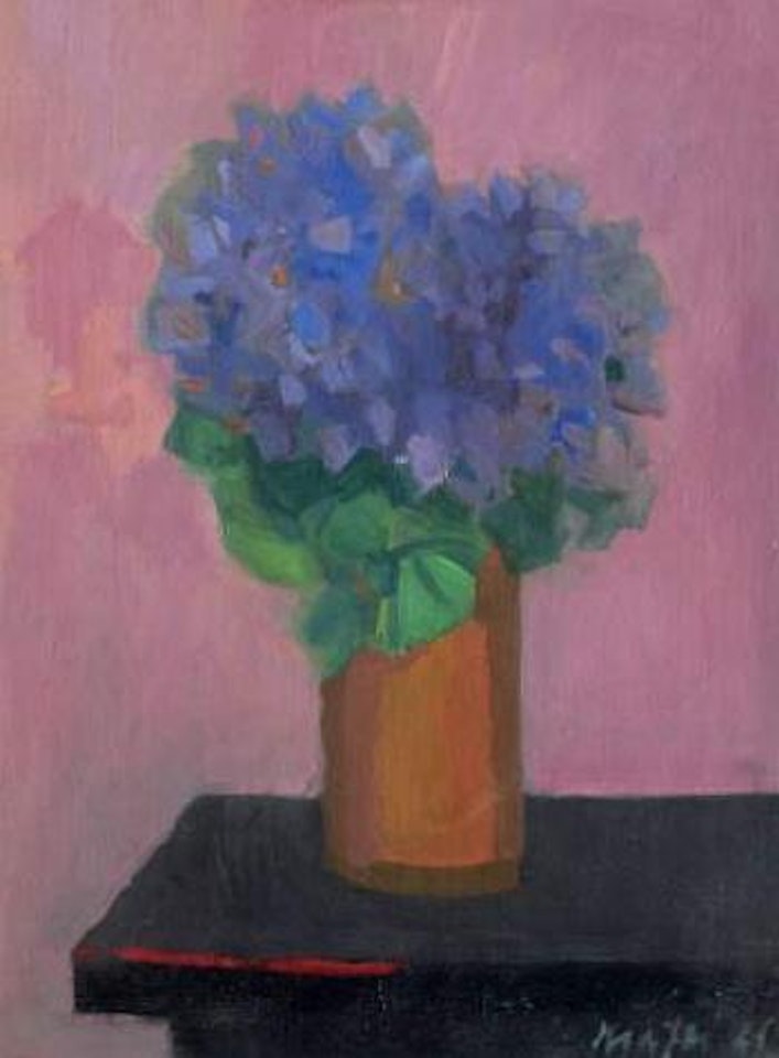 Le violette by Mario Mafai