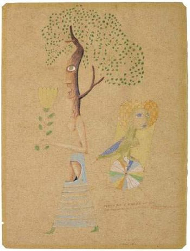 Femme qui a touché du bois by Victor Brauner