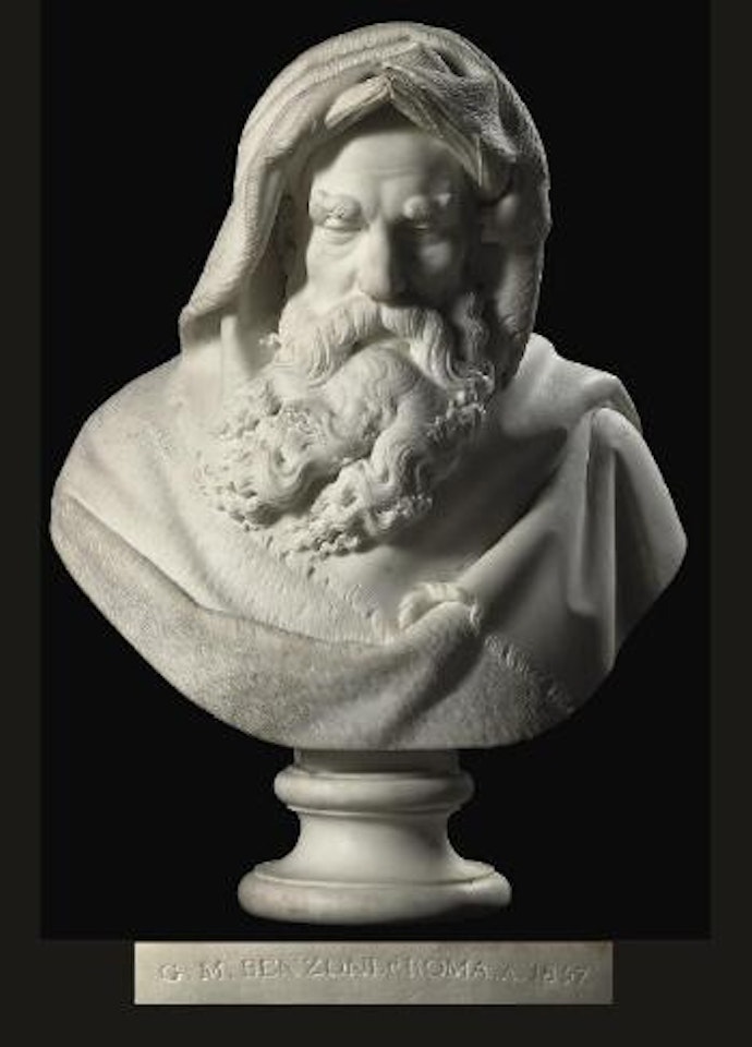 Bust emblematic of winter by Giovanni Maria Benzoni