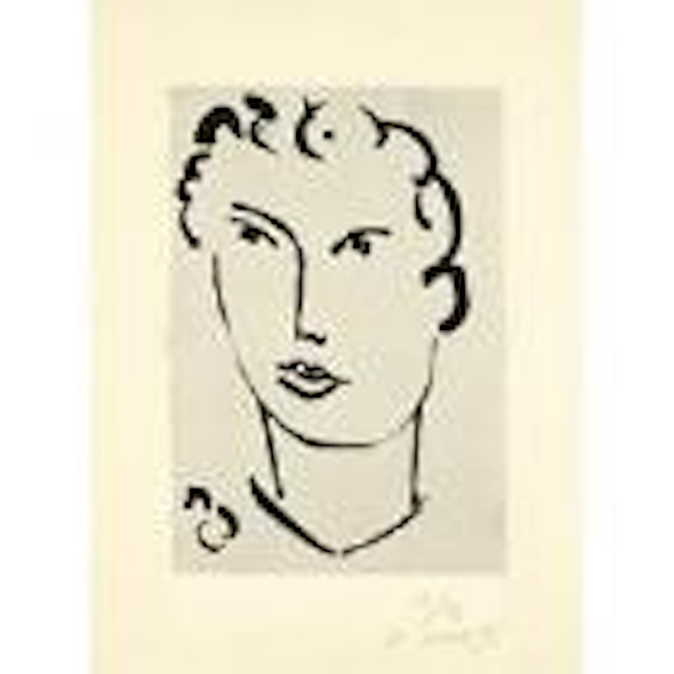 Garçon Aux Cheveux Boucles (D. 774) by Henri Matisse
