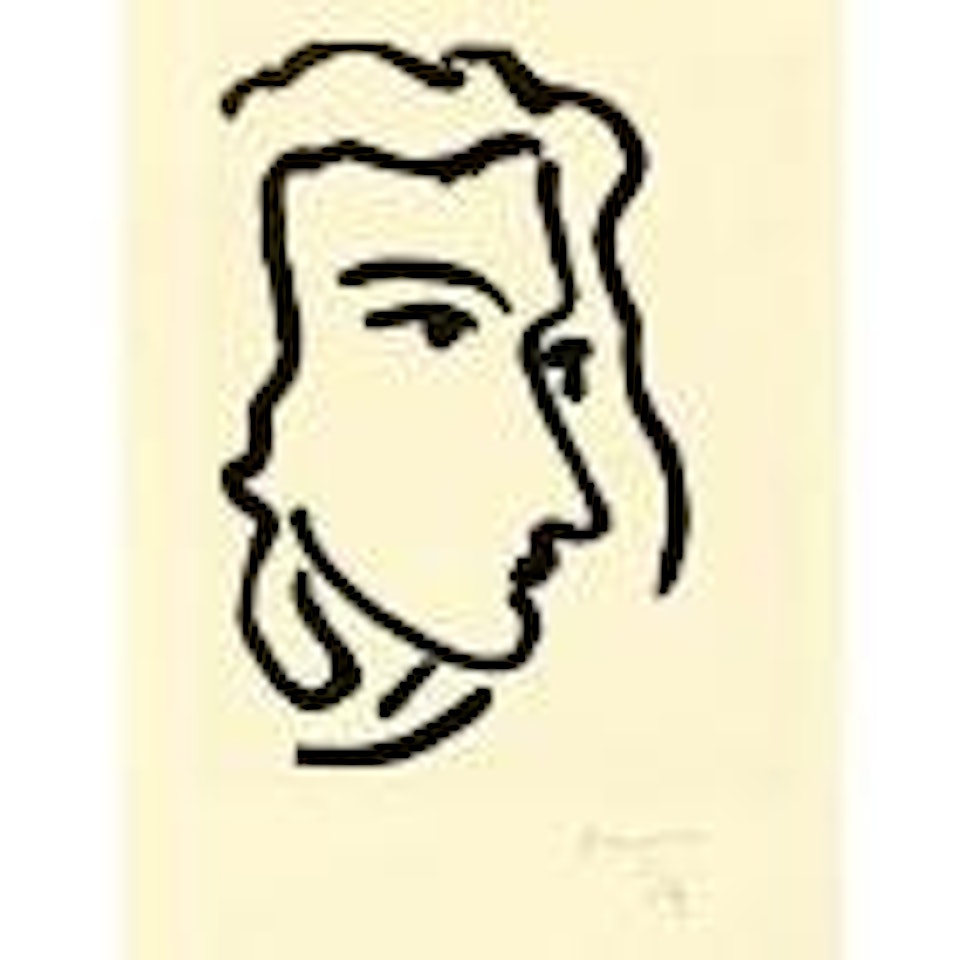 Nadia Regardant À Droite (D. 809) by Henri Matisse