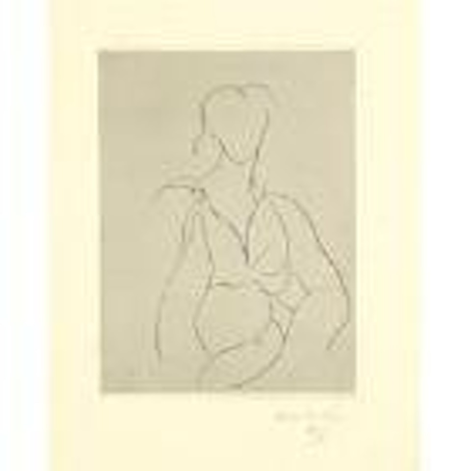 Buste De Femme, Robe Sans Manches (D. 266) by Henri Matisse
