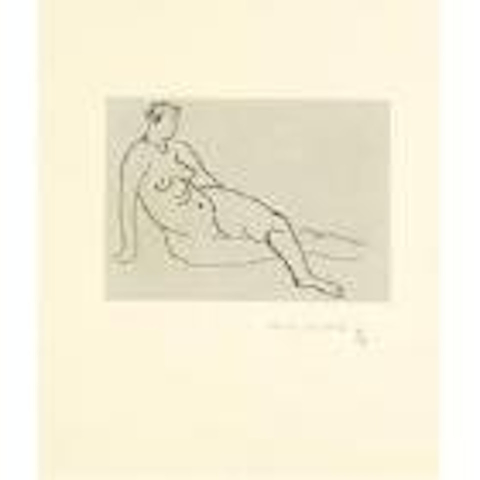 Nu Au Collier (D. 90) by Henri Matisse