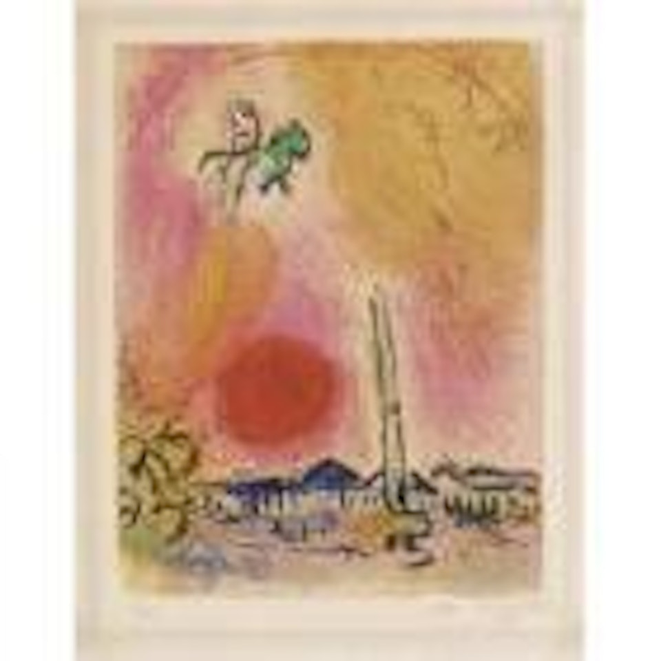 Regards Sur Paris (The Place De La Concorde) (M. 353) by Marc Chagall