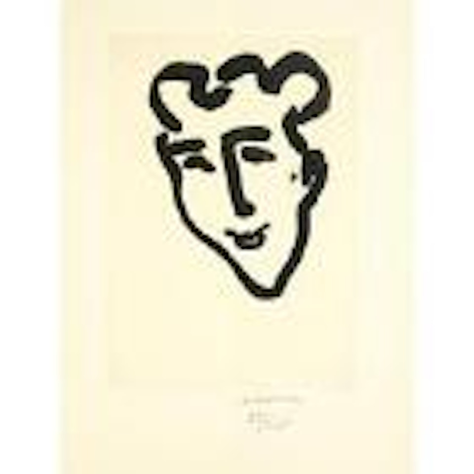 Masque Aigu (D. 791) by Henri Matisse