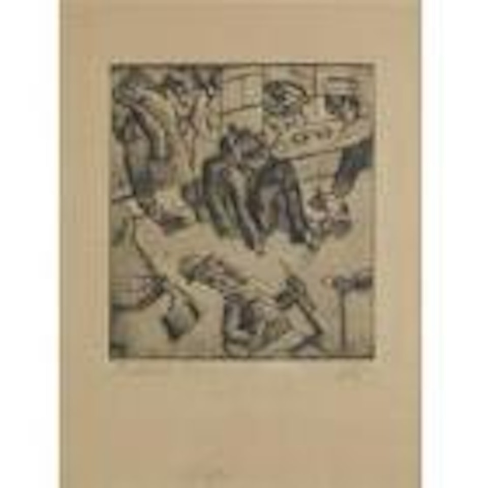 Strasse (Karsch 5) by Otto Dix