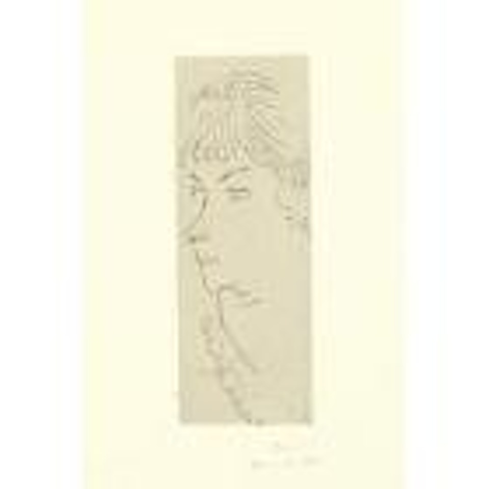 Fanny De Trois-quarts (D. 38) by Henri Matisse