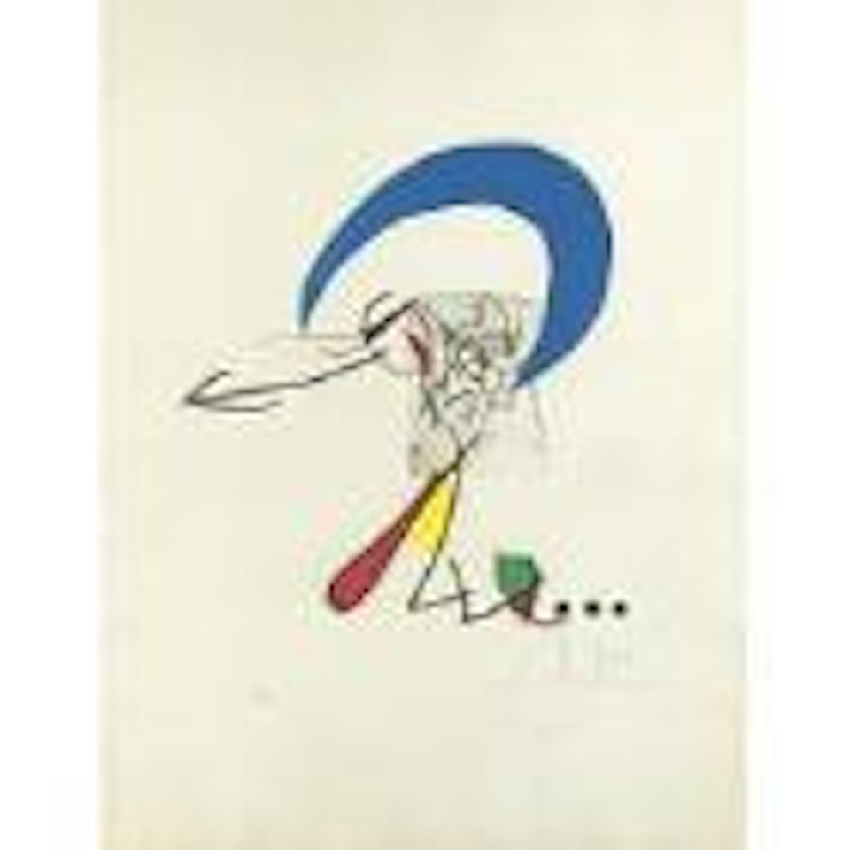 Le Vitrier Lunaire (D. 581) by Joan Miró