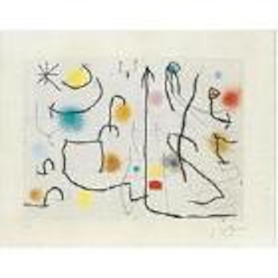 Lacouriere Pecheur De Cuivres (Dupin 456) by Joan Miró