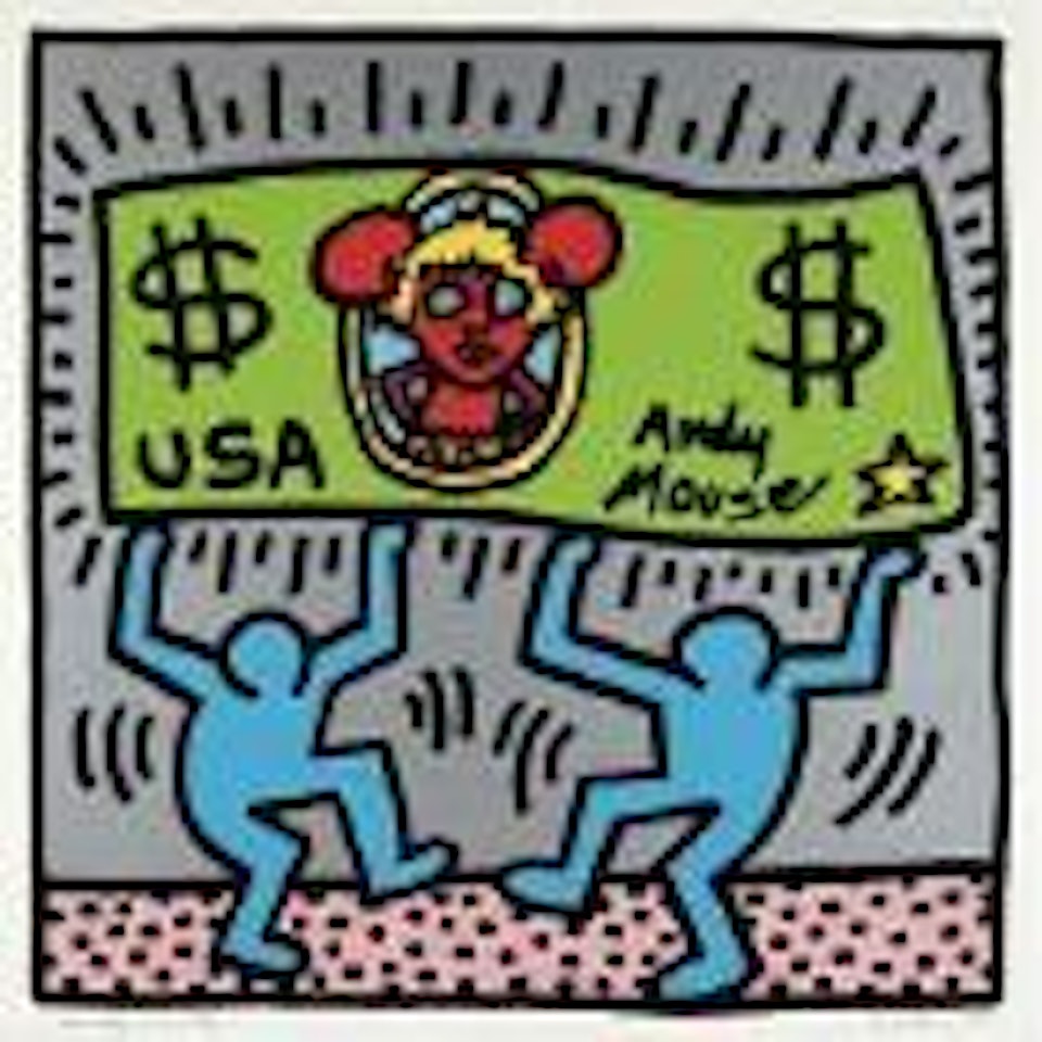 Andy Mouse (L. P. 65) by Keith Haring