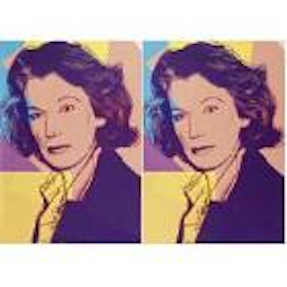 Mildred Scheel (F. & S. II. 239) by Andy Warhol