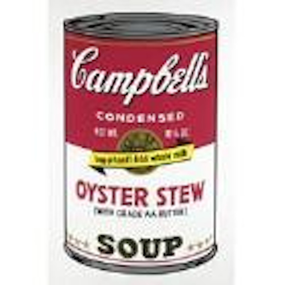 Campbells Soup II: Oyster Stew (F. & S. II. 60) by Andy Warhol