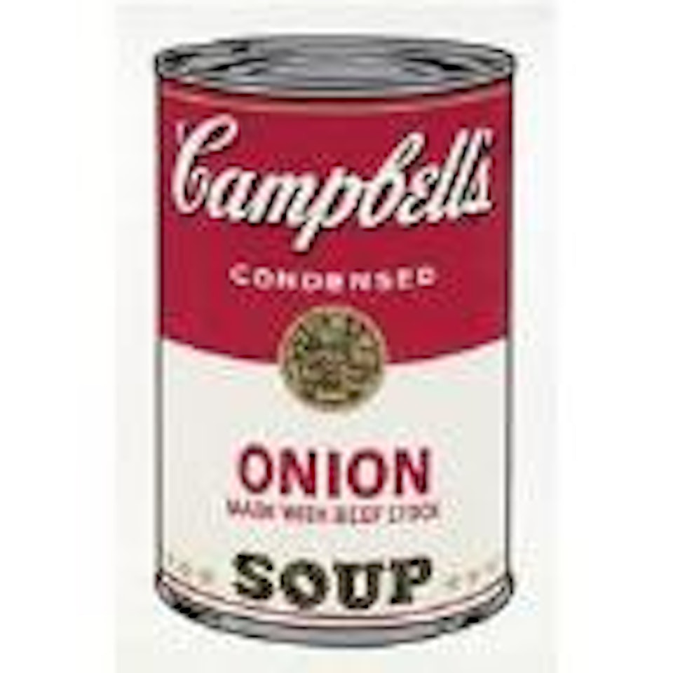 Campbells Soup I: Onion (F. & S. II. 47) by Andy Warhol