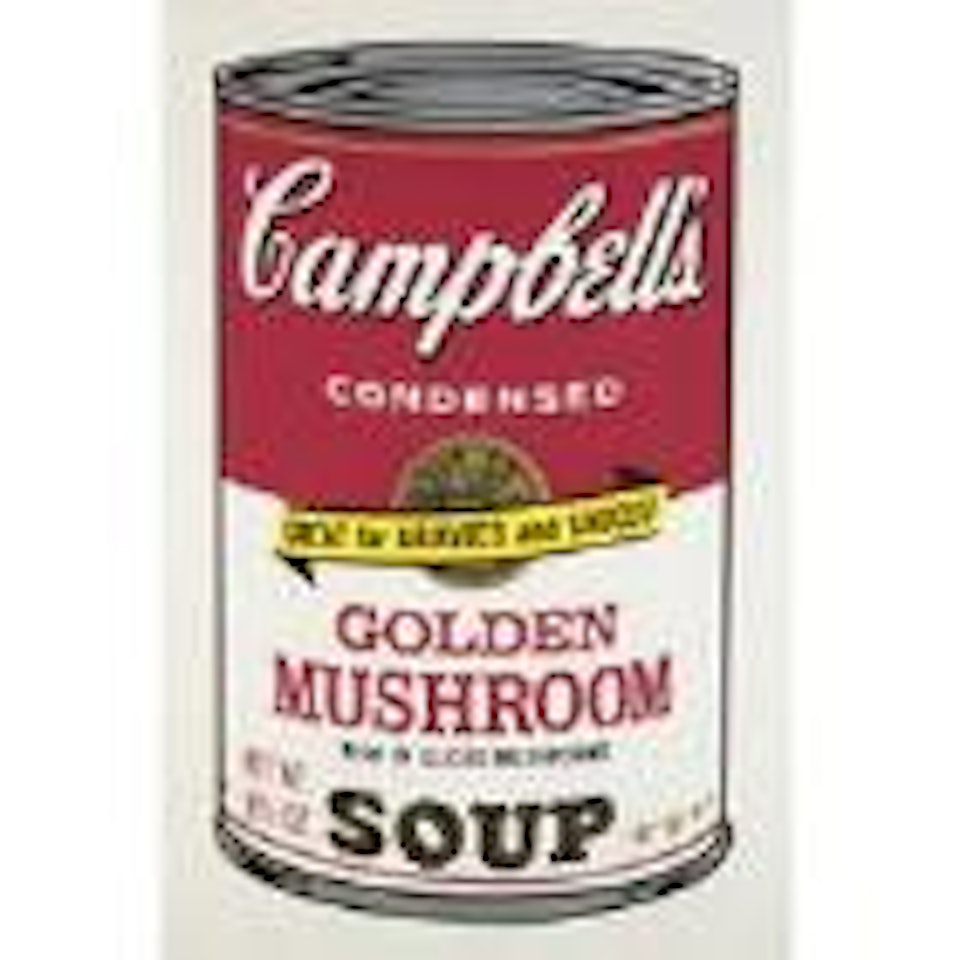 Campbells Soup II: Golden Mushroom (F. & S. II. 62) by Andy Warhol