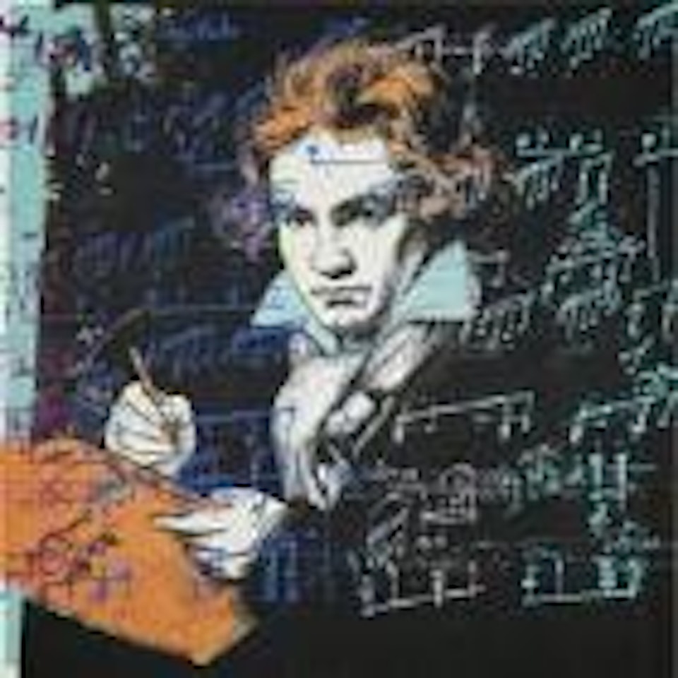 Beethoven (F. & S. Iib. 390) by Andy Warhol